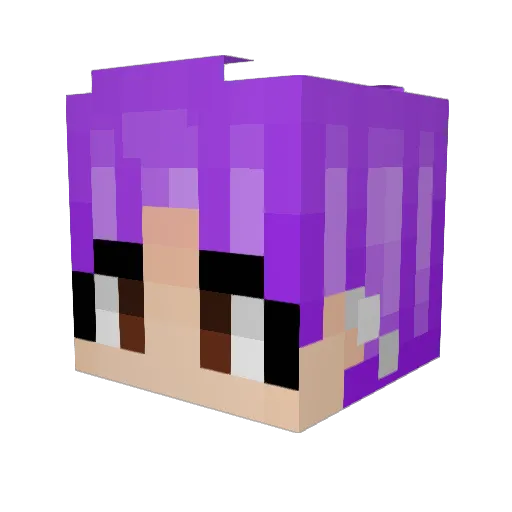 Jonathan_Allen Minecraft avatar head, 3D render