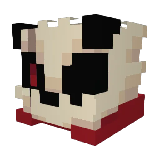 Jonathancm24 Minecraft avatar head, 3D render