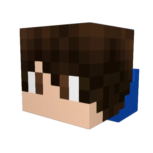 Jonathangon722 Minecraft avatar head, 3D render