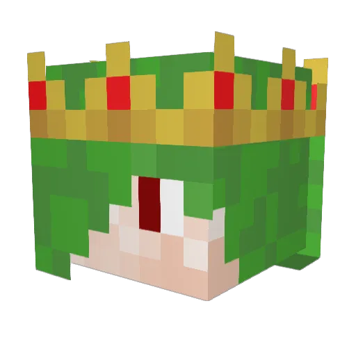 Jonathansirr Minecraft avatar head, 3D render
