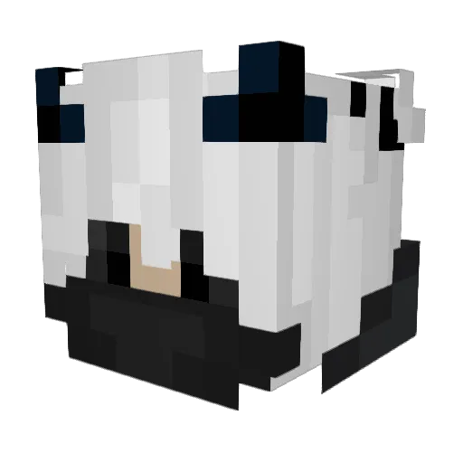 Jondado Minecraft avatar head, 3D render