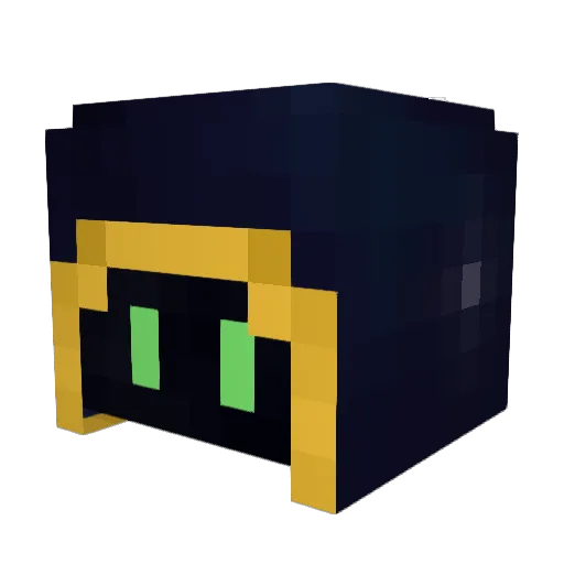 Jondanielxy Minecraft avatar head, 3D render