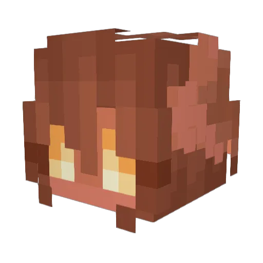JonesCena Minecraft avatar head, 3D render