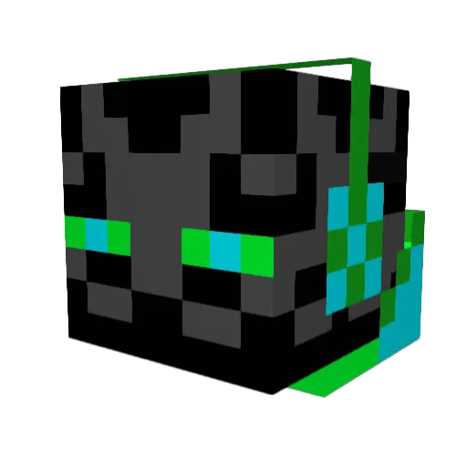 Jones_46 Minecraft avatar head, 3D render