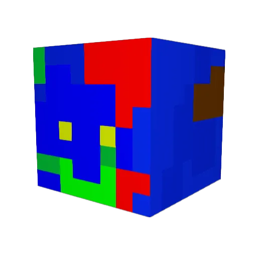 Jonesb3 Minecraft avatar head, 3D render