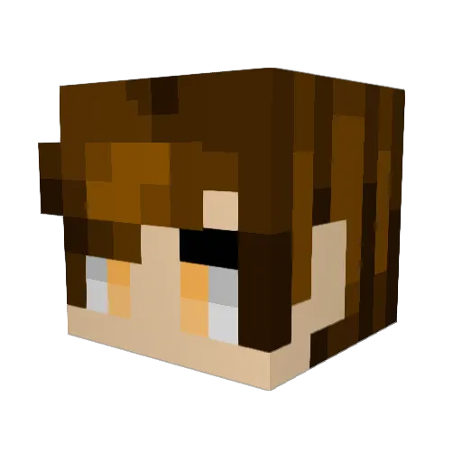 Joneseysheesh Minecraft avatar head, 3D render