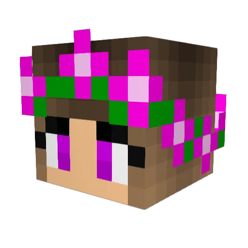 Jonesy121 Minecraft avatar head, 3D render