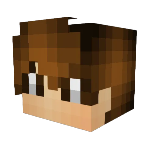 Jonesy_Rocks Minecraft avatar head, 3D render
