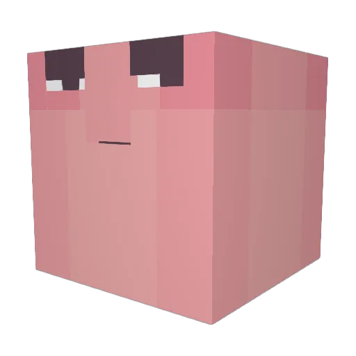 JongHo_99 Minecraft avatar head, 3D render