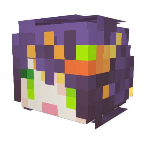 Jongie0630 Minecraft avatar head, 3D render