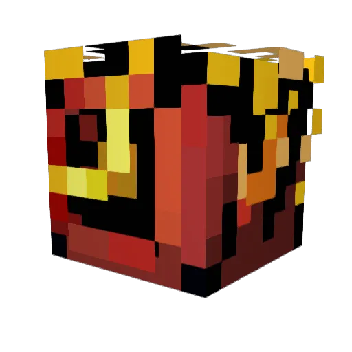 Jonha06 Minecraft avatar head, 3D render