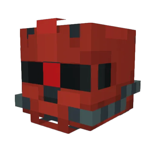 JoniBoogle Minecraft avatar head, 3D render
