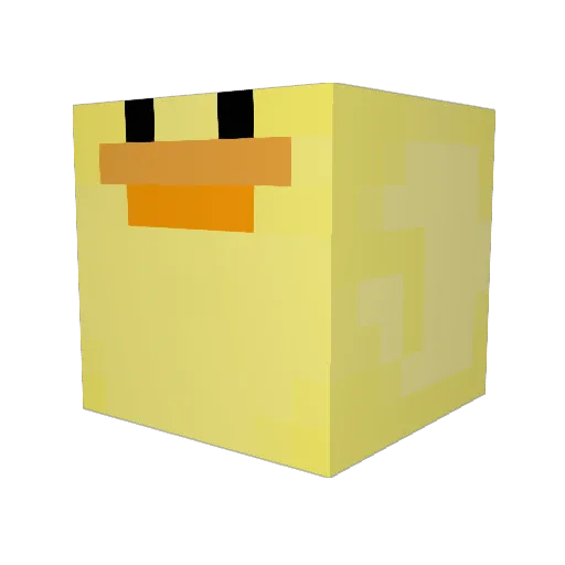 JoniTVderEchte Minecraft avatar head, 3D render