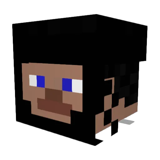 JoniZKiller123 Minecraft avatar head, 3D render
