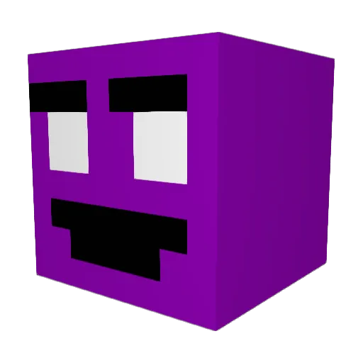Jonklem Minecraft avatar head, 3D render