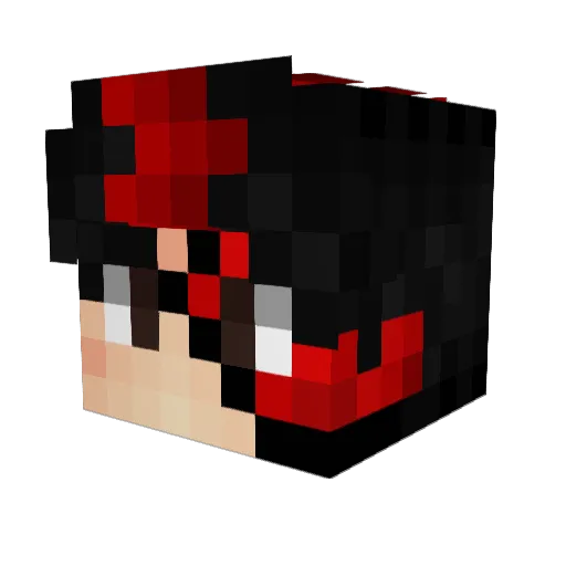 Jonn10 Minecraft avatar head, 3D render