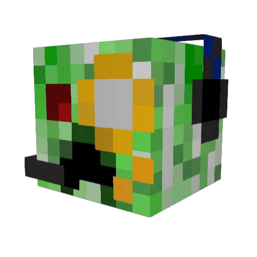 Jonn_Winther Minecraft avatar head, 3D render