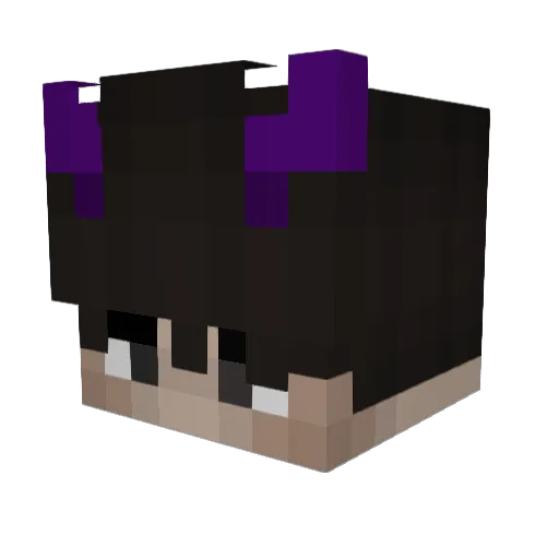 Jonnaaas Minecraft avatar head, 3D render