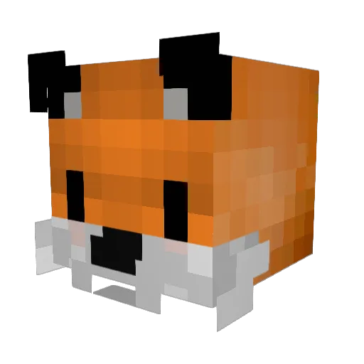 Jonneh_ Minecraft avatar head, 3D render
