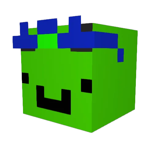 Jonnnam14 Minecraft avatar head, 3D render