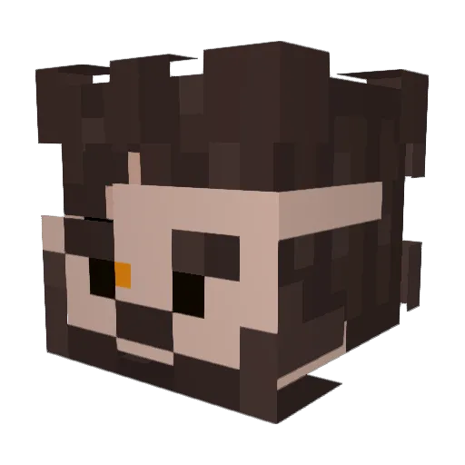 JonnyB1991 Minecraft avatar head, 3D render