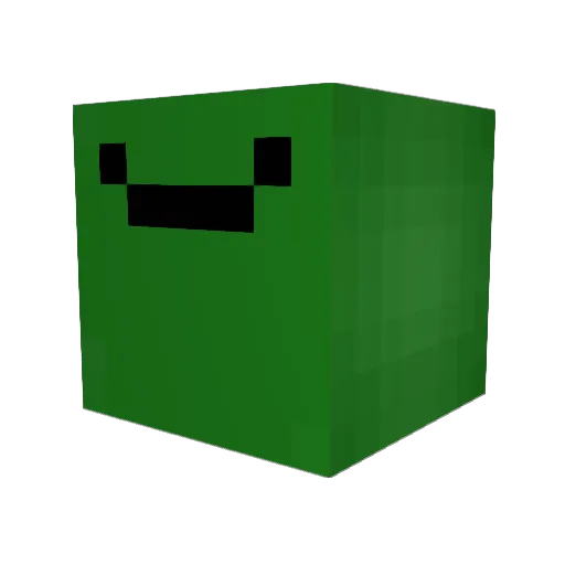 JonnyDC Minecraft avatar head, 3D render