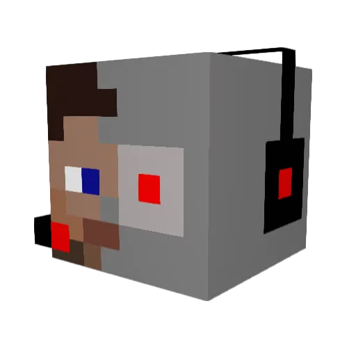 Jonny_0165 Minecraft avatar head, 3D render