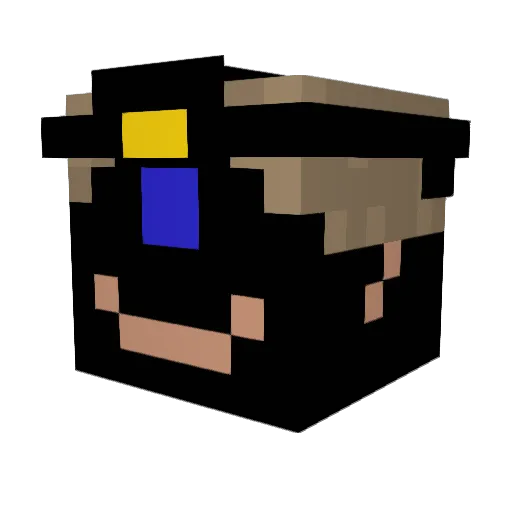 Jonny_Deere Minecraft avatar head, 3D render