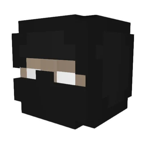 Jonny_der_Boss Minecraft avatar head, 3D render
