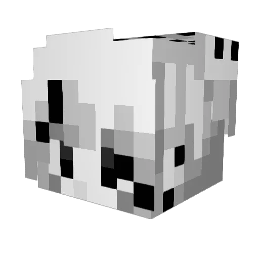 Jonny_testo31 Minecraft avatar head, 3D render