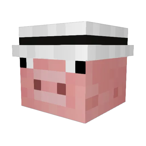 Jonnycliff Minecraft avatar head, 3D render