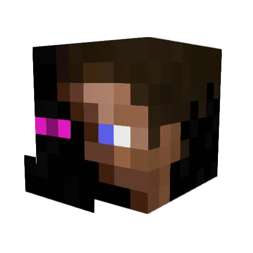 Jonnyfly77 Minecraft avatar head, 3D render