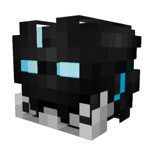 Jonnyholland Minecraft avatar head, 3D render