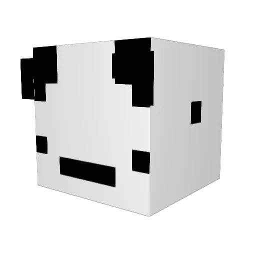 JonoIsABlink Minecraft avatar head, 3D render