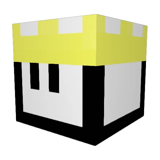 Jonpork1 Minecraft avatar head, 3D render