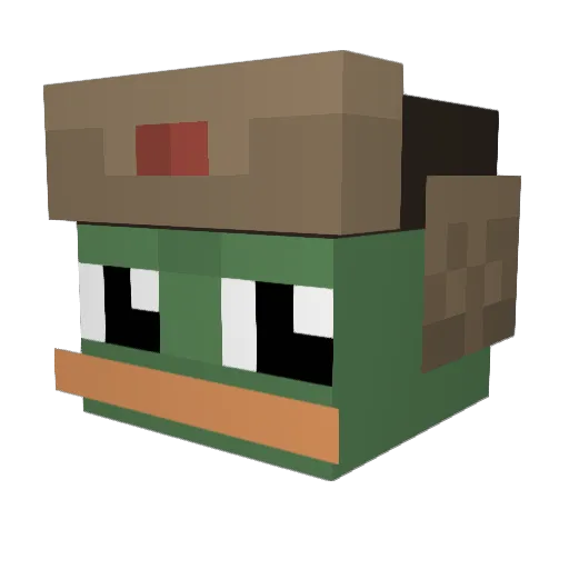Jonsdal69 Minecraft avatar head, 3D render