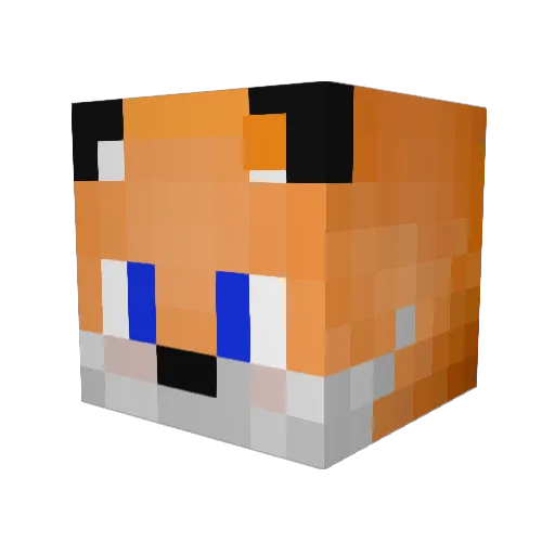 Jonsi231 Minecraft avatar head, 3D render
