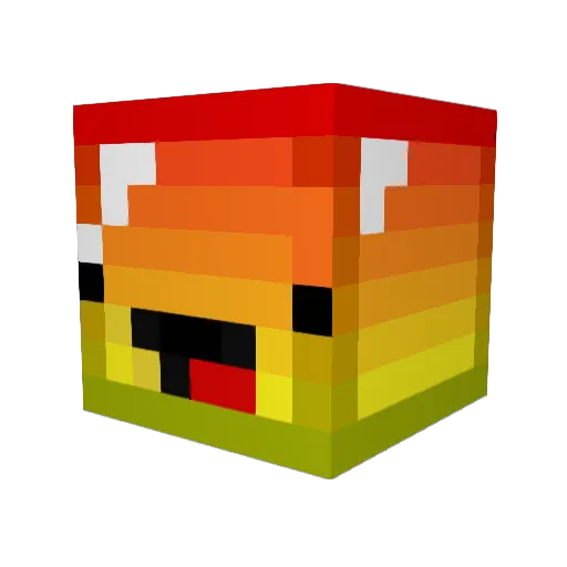 Jonttuli00 Minecraft avatar head, 3D render