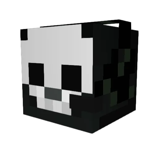 Joocaa Minecraft avatar head, 3D render