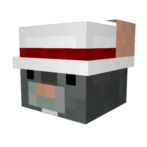 Joonboon1 Minecraft avatar head, 3D render