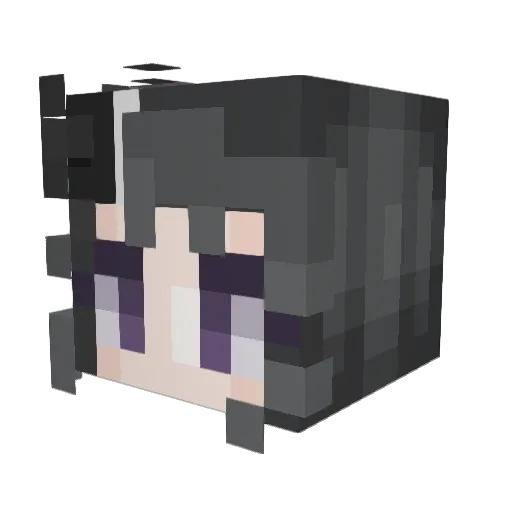 Joooaaaa Minecraft avatar head, 3D render