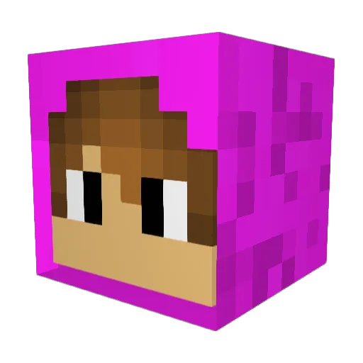 Jooohannnes Minecraft avatar head, 3D render