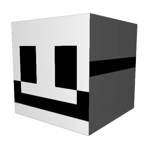 Joops200 Minecraft avatar head, 3D render