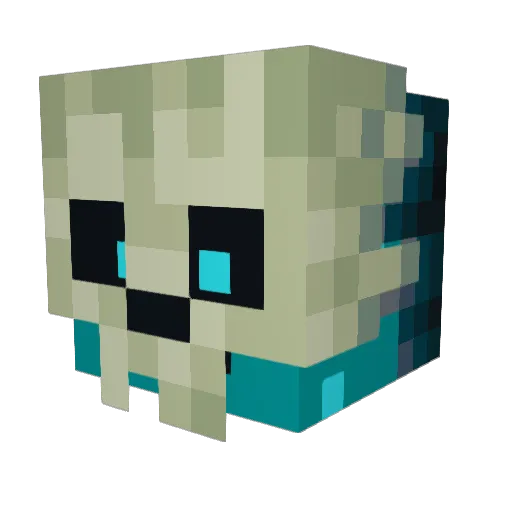 Joopsman Minecraft avatar head, 3D render