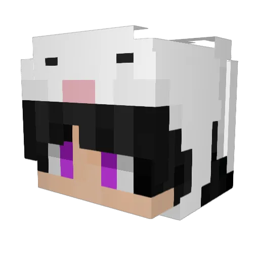 JoosaP Minecraft avatar head, 3D render