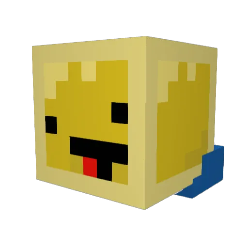 JoostEerdmans Minecraft avatar head, 3D render