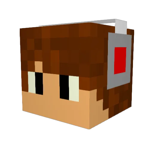JoostK0710 Minecraft avatar head, 3D render