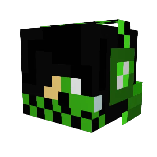 JoostKamphuis Minecraft avatar head, 3D render
