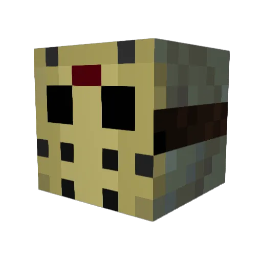 JopaGomunkula228 Minecraft avatar head, 3D render