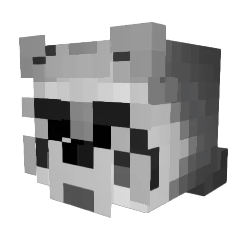 JoperCBT Minecraft avatar head, 3D render